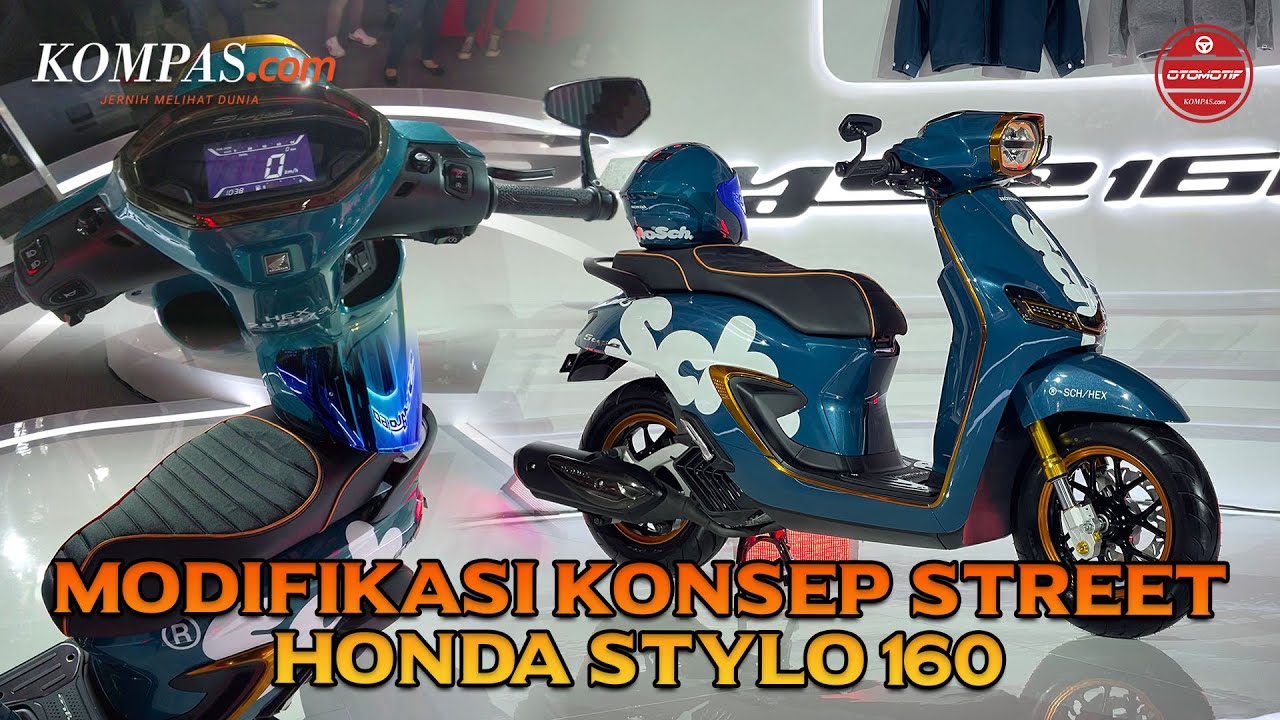 Honda Stylo : Skuter Matik Retro Modern Dengan Fitur Canggih