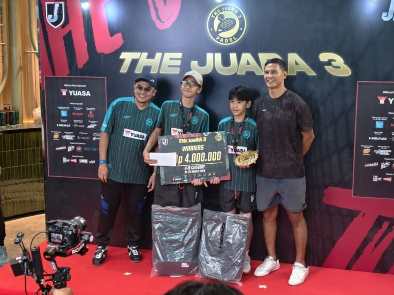 Meramaikan Padel: The Juara 3 Padel Pertandingkan 10 Cabang