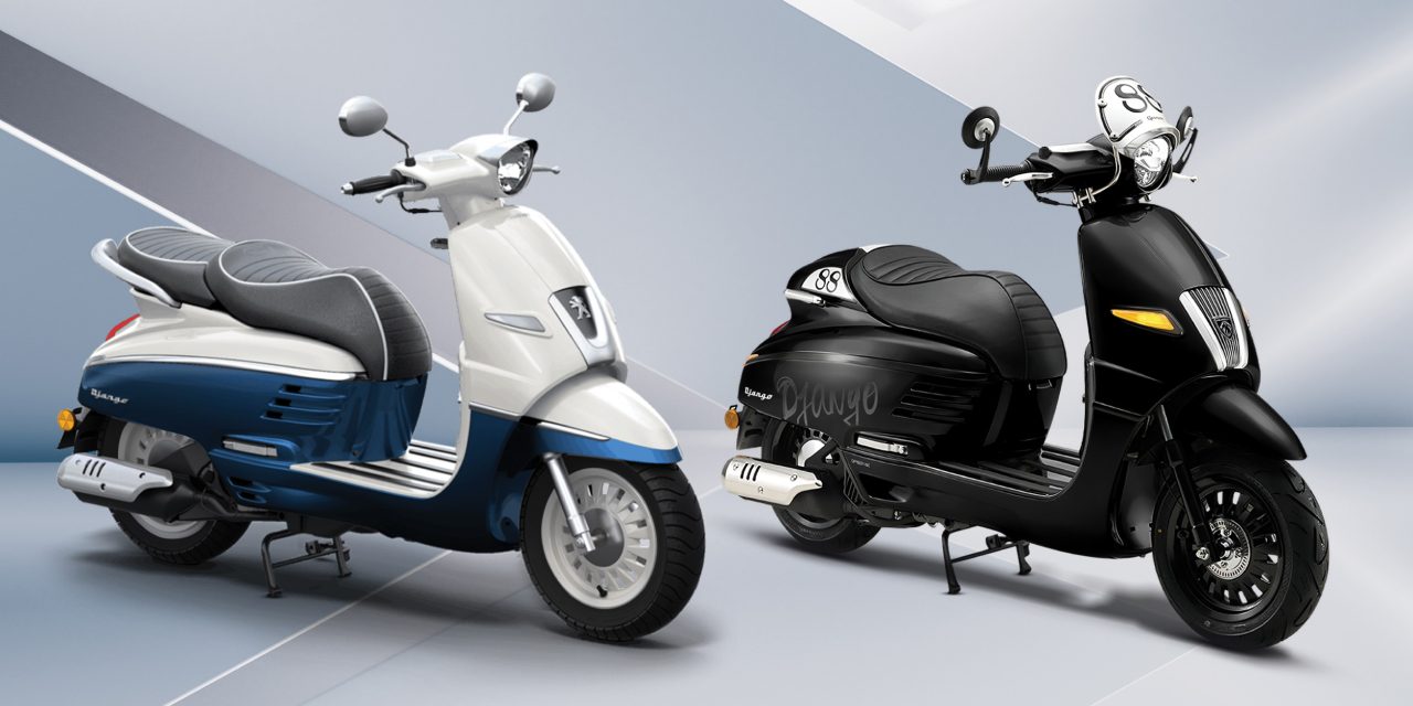 Peugeot Django Skuter Bergaya Klasik Dengan Teknologi Modern