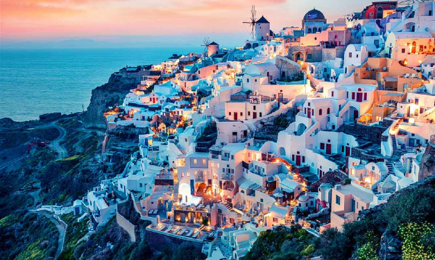 Pulau Santorini Destinasi Spektakuler Dengan Keindahan Alamnya