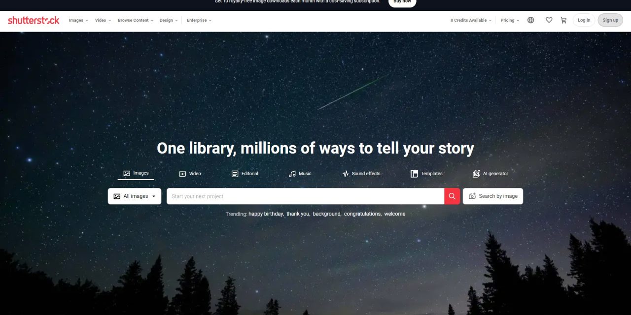 Platform Shutterstock Penyedia Konten Kreatif Terbesar Di Dunia